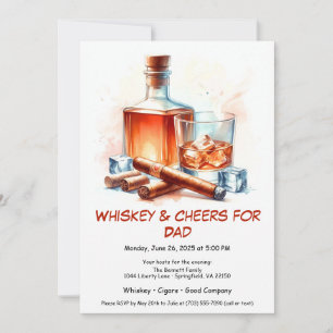 Whiskey & Charutos – Convite de Dia dos Pais Editá