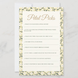 Whispering Meadow - Keepsake Activity Game Sheet