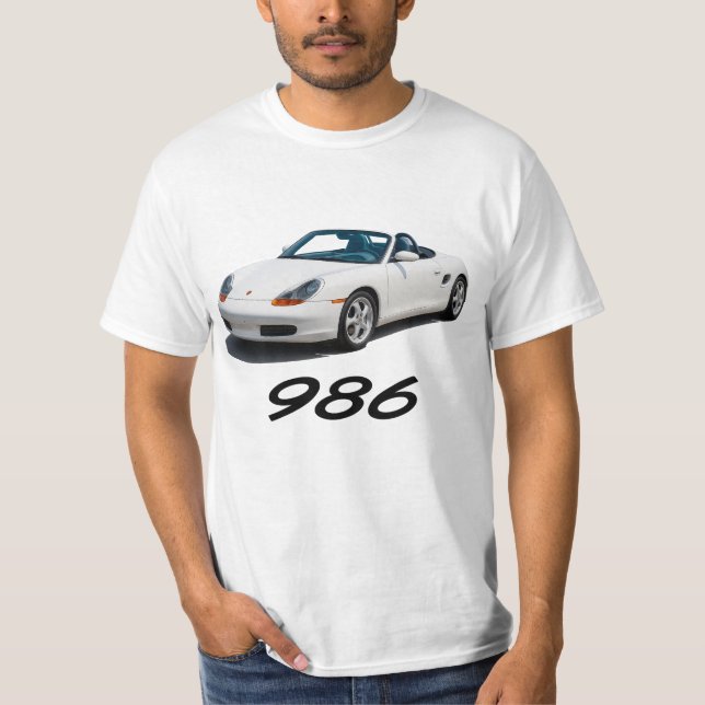 White Boxster 986 T-Shirt (Frente)