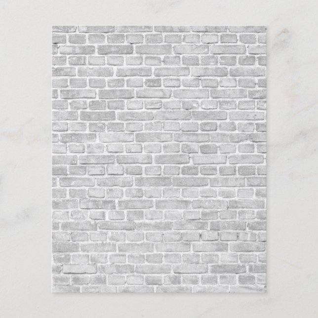 White Brick Wall Paper (Frente)