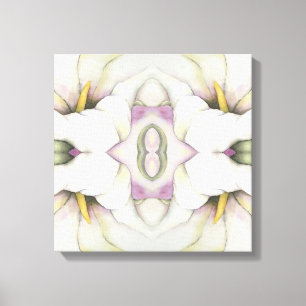 White Calla Lily Canvas