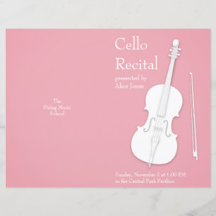 White Cello e Programa de Música Dobrada do Arco