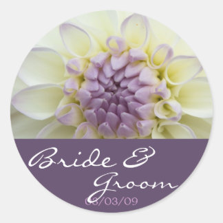 White Dahlia ・ Salve o adesivo de data