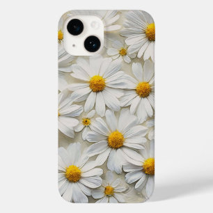 White Daisies Sobre Papel Em Dificuldade