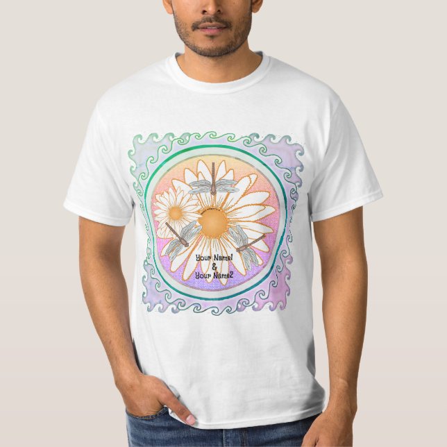 White Daisy    t-shirt  (Frente)
