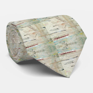 White do Men Designer Gravatas Vintage