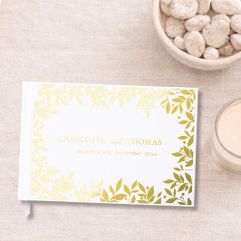 White gold botanical wedding 