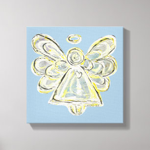 White Light Guardian Angel Canvas Wall Art