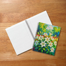 White Lilies Notebook
