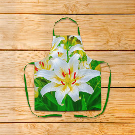 White Lily Apron