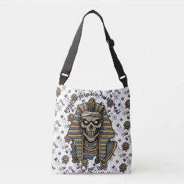 🤍 White Pharaoh Mummy Tote 👑 🎃