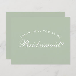 White Script Verde de Orçamento de Proposta de Bri