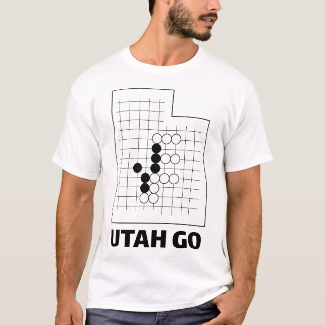 White Utah Go T-Shirt (Frente)