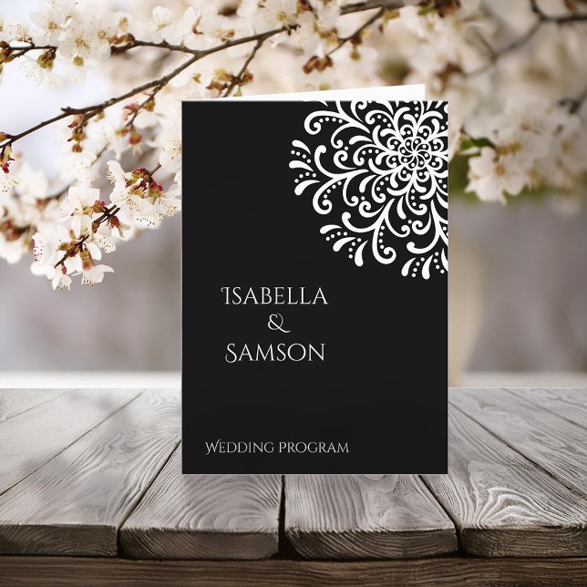 White Whimsical Sobre O Programa De Casamento Flou (Criador carregado)