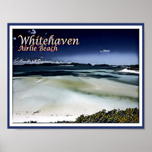 Whitehaven - Airlie Beach - Austrália - Poster