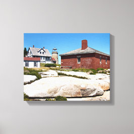 Whitehead Island Lighthouse Maine Canvas