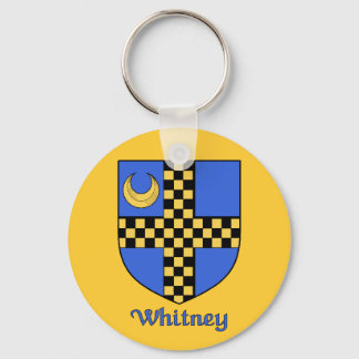 Whitney Family Shield Chaveiro