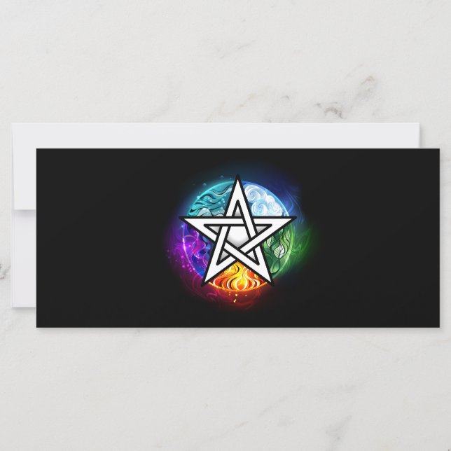 Wiccan pentagram (Frente)