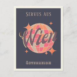 Wien Wien Österreich Áustria Cartão postal Retro