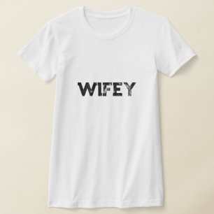 Wifey Grunge T-shirt feminina