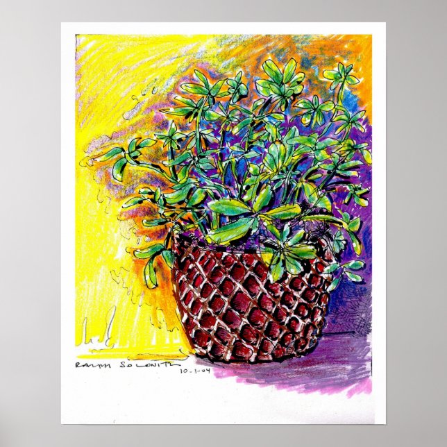 Wiggins Flowers Poster (Frente)