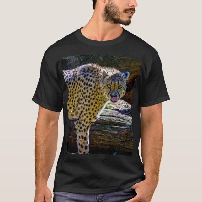 Wild Cheetah T-Shirt (Frente)