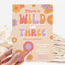 Wild e Três Convite | Groovy | 70 | 3º