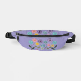 Wild Flower 2-Sided Print  Fanny Pack