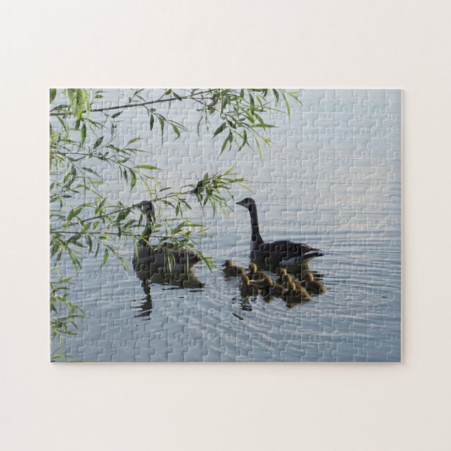 Wild Geese Quebra-cabeça (Horizontal)