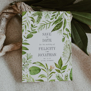 Wild Meadow Salvar o Cartão de Data