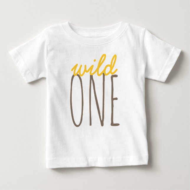 WILD ONE BABY T-SHIRT (Frente)