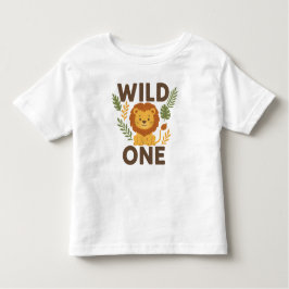 WILD ONE - Camisa de Aniversário de 1 ano para Cri