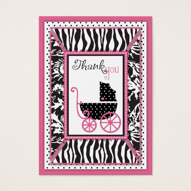 Wild Patchwork TY Notecard (Frente)