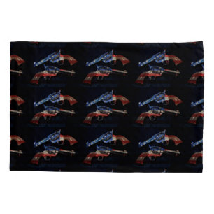 Wild West American Flag Seis Shooters