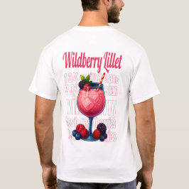 Wildberry Lillet T-Shirt – Elegant Fruit Cocktail