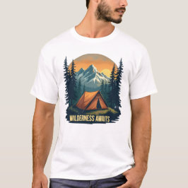 Wilderness Aguarda Camisa T | Abrace a aventura