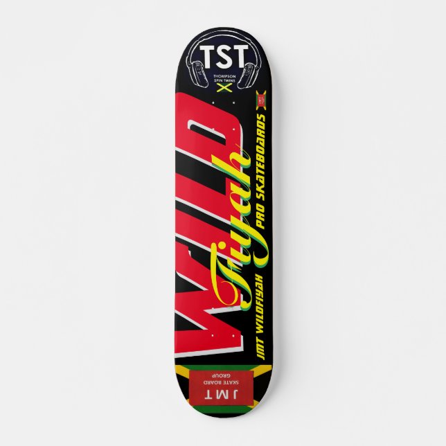 WILDFIYAH JMT 7, 3/4", skateboard Deck (Frente)