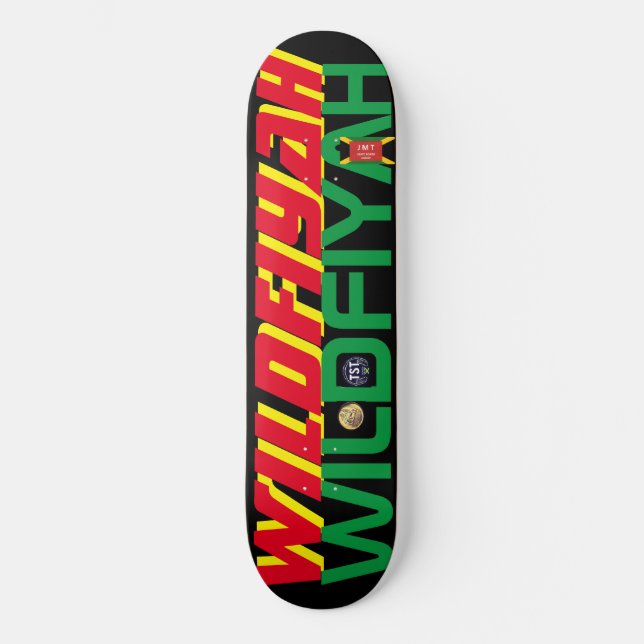 WILDFIYAH JMT SK8 8 1/4" Prancha de Skate (Frente)