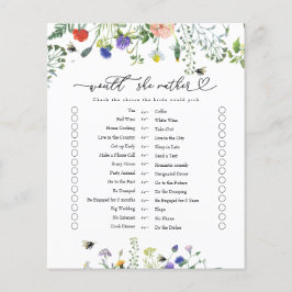 Wildflower Ela Preferencialmente | Jogo Chá de pan