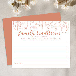 Wildflower Family Traditions Baby Shower Game