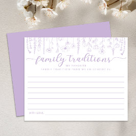 Wildflower Family Traditions Baby Shower Game