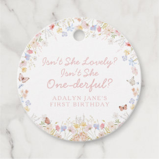 Wildflower não é uma etiqueta de favor maravilhosa