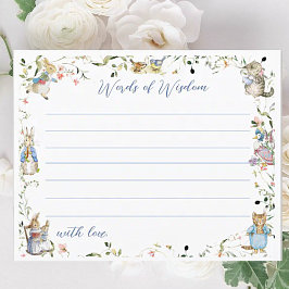 Wildflower Peter as palavras do coelho do conselho