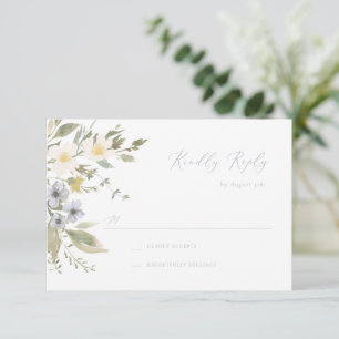 Wildflower Romance RSVP Card