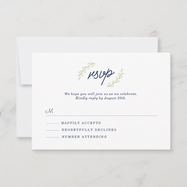 Wildflower RSVP (Frente)