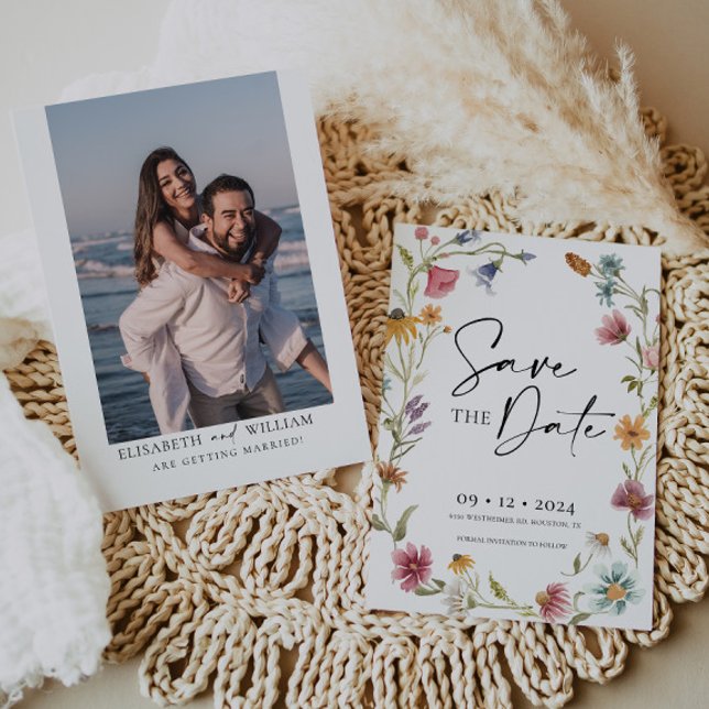 Wildflower Salve a Data Convite (Criador carregado)