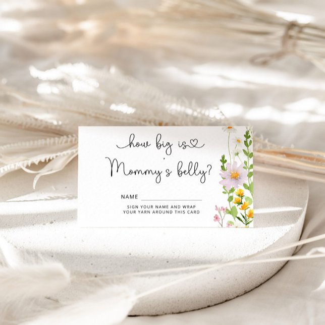 Wildflower: tamanho do cartão de campainhas de mam (Criador carregado)