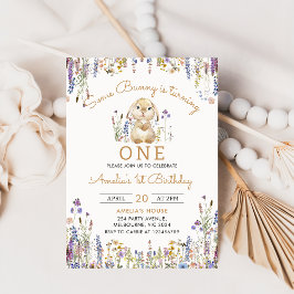 Wildflower Um Convite Para Aniversário Para Uma Ga