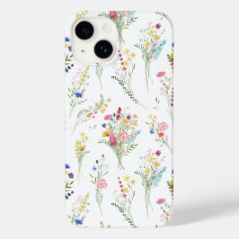  Wildflower Watercolor Floral Pattern