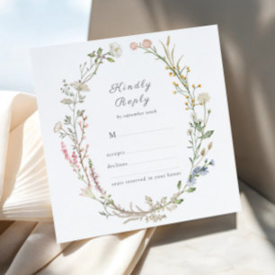 Wildflower Wedding Greenery gentilmente Responde